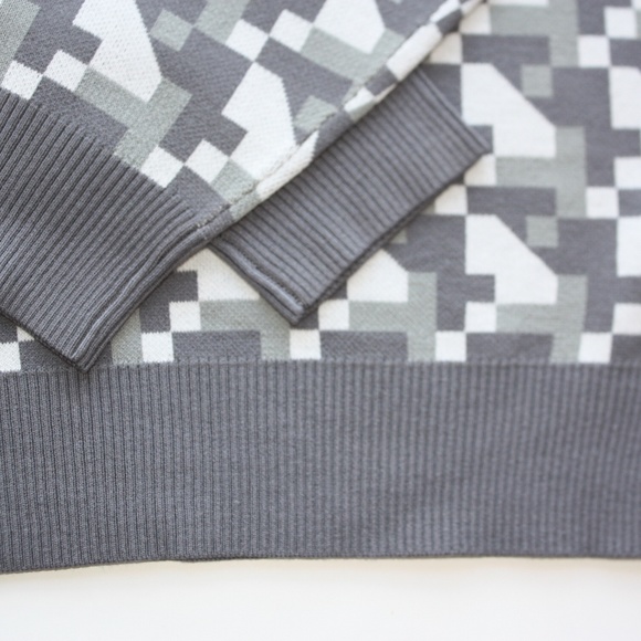 Ben Sherman Houndstooth Sweater Pullover dogtooth - Picture 7 of 8